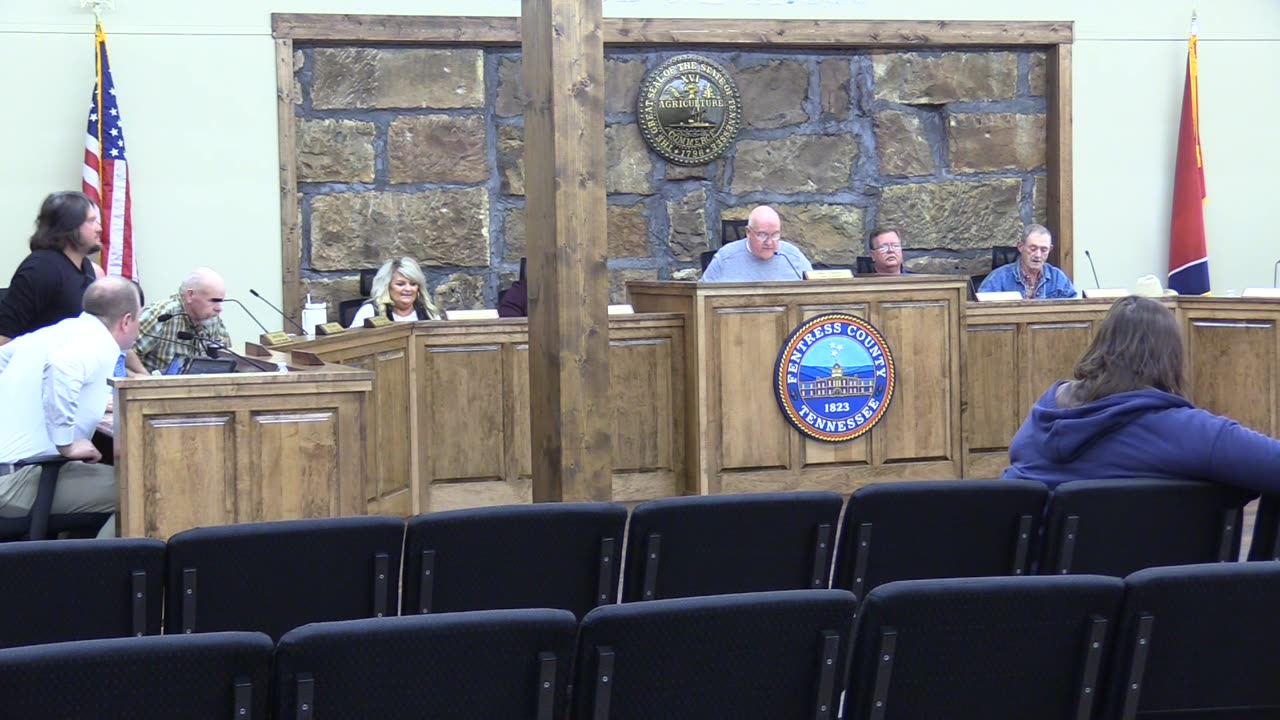 Fentress County Commission Meeting 3/20/23