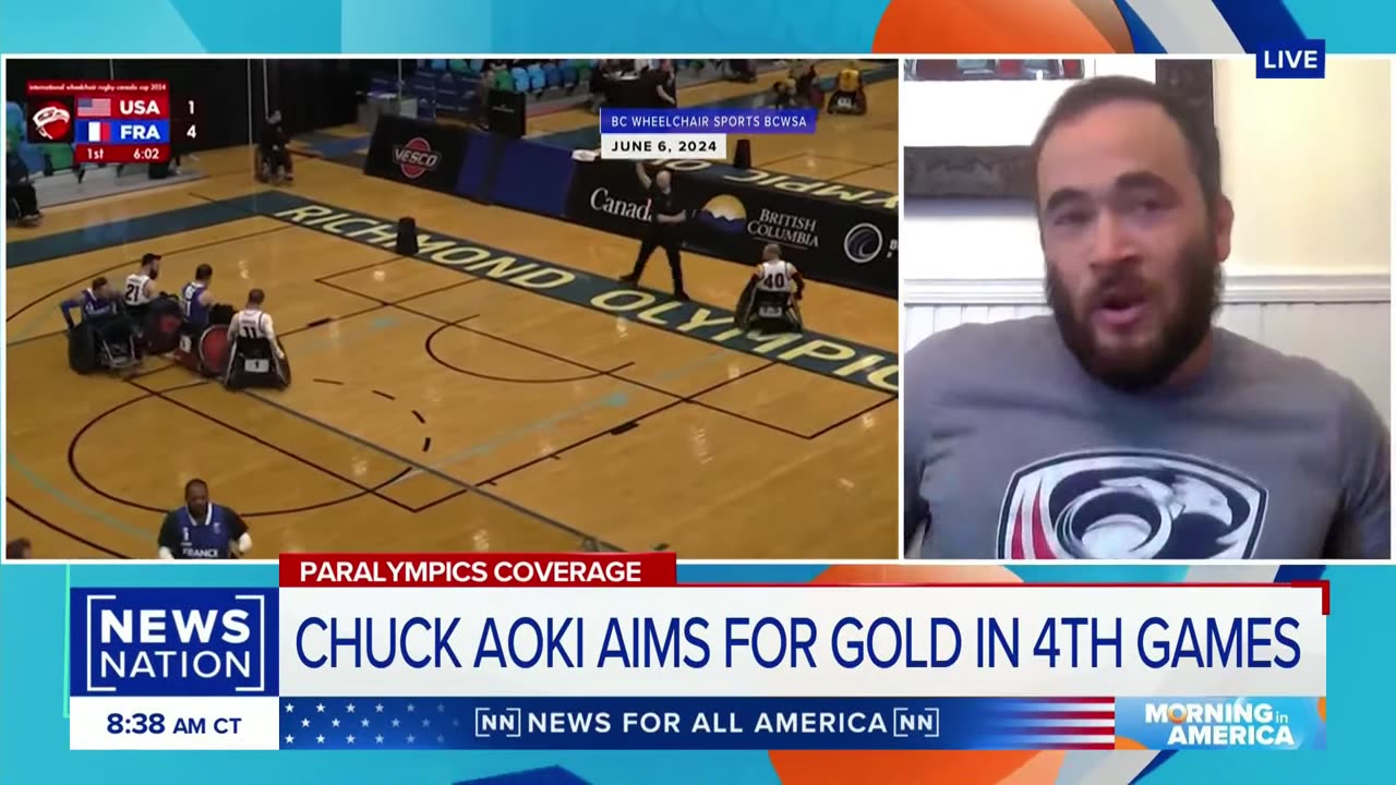 U.S. Wheelchair Rugby star Chuck Aoki previews Paralympic Games | Morning in America