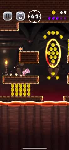 Mario Run 5-4 All Purple Coins