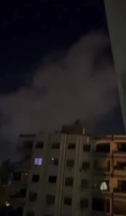Breaking News: Israeli missile attack on Syria's capital