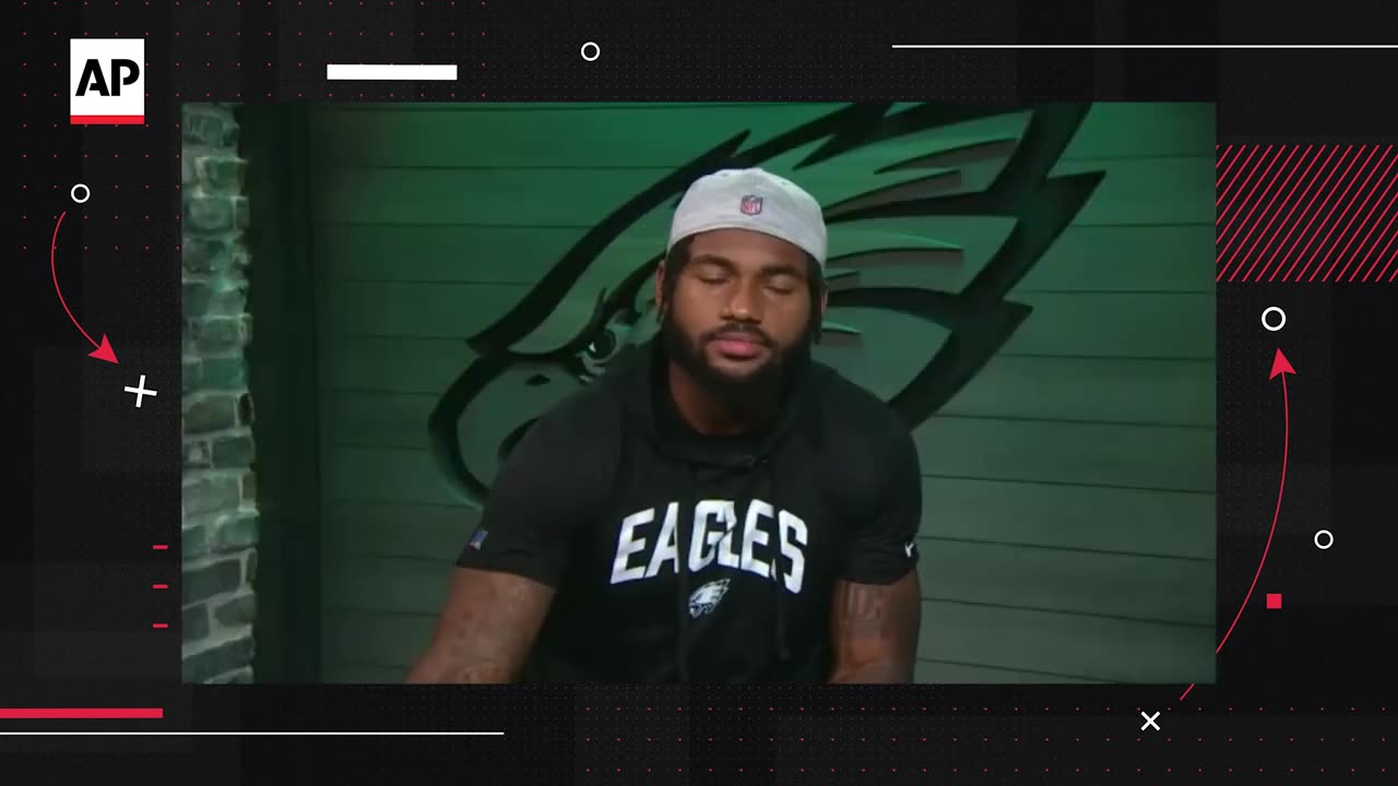 Philadelphia Eagles RB D'Andre Swift on joining his hometown team | AP Pro Football interview