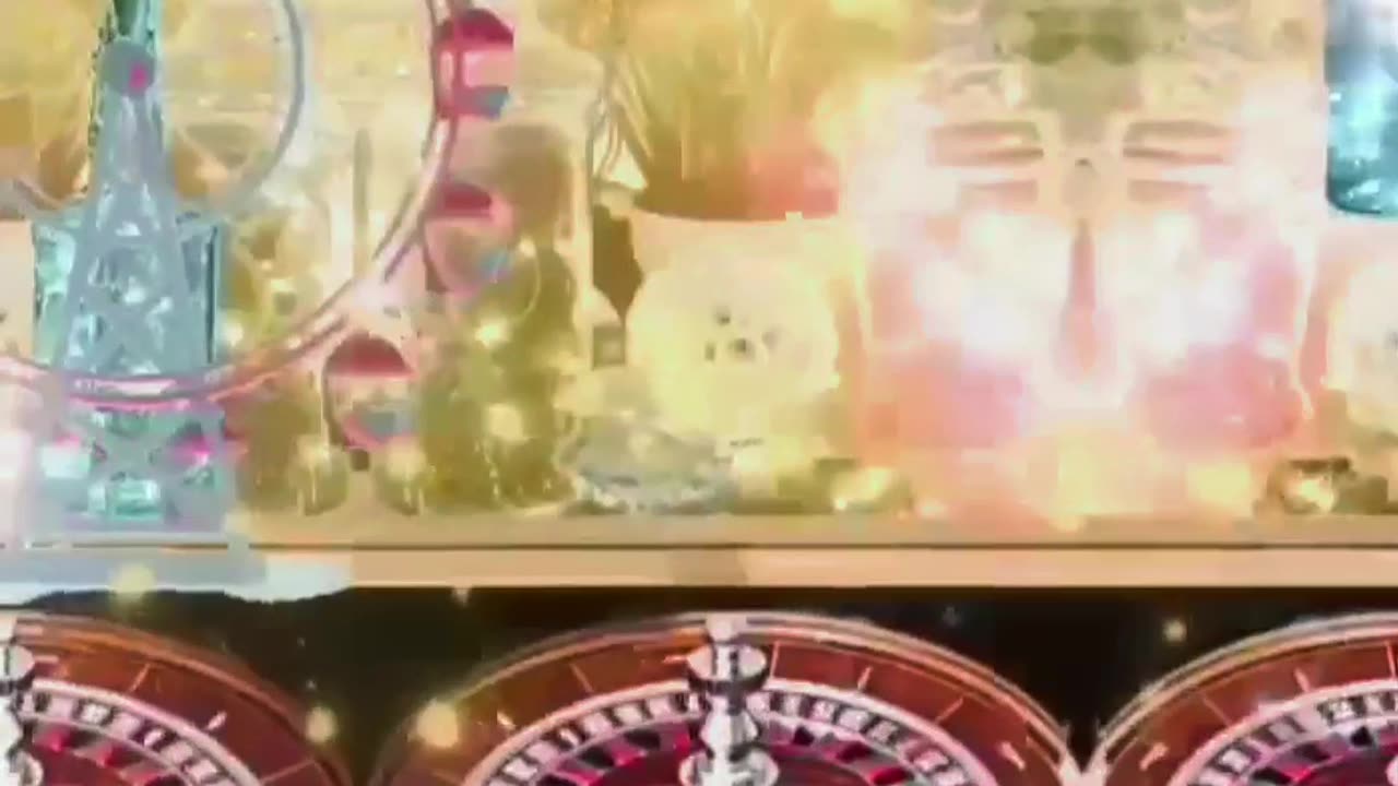 Meditation asmr video: You playing multi wheel roulette in New Year - audio