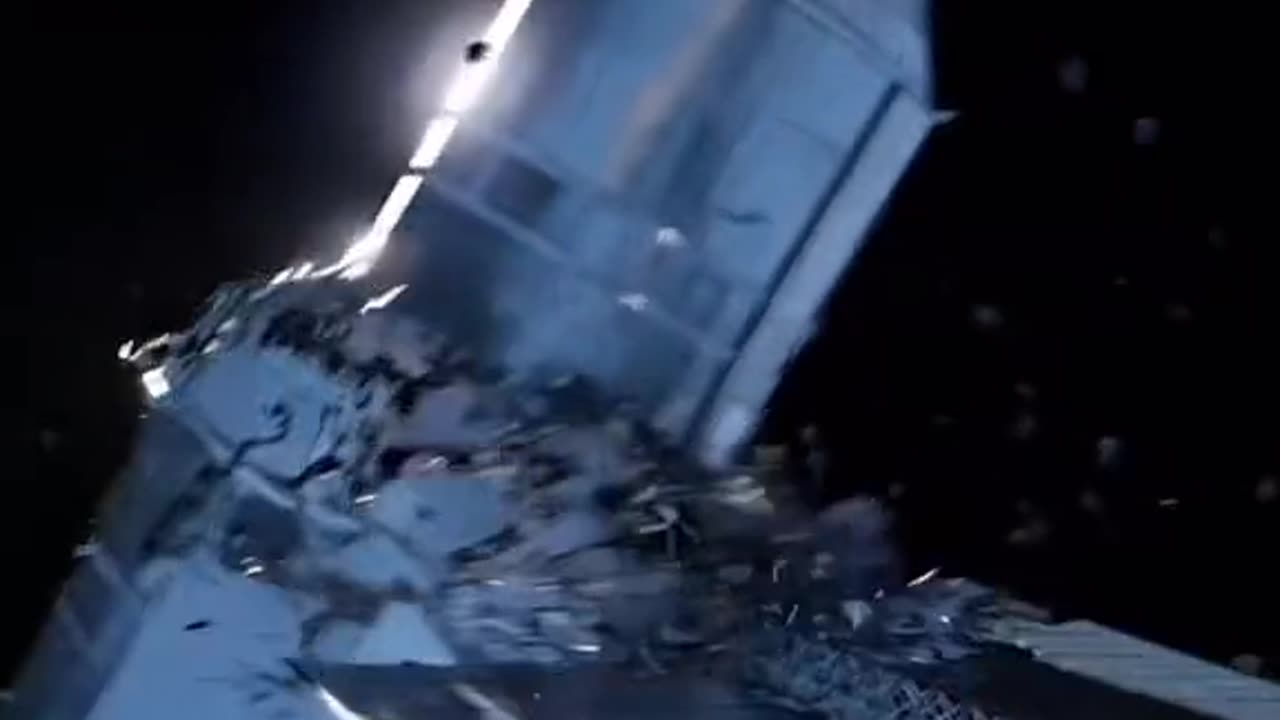 Astronauts are in space they working on sattalite