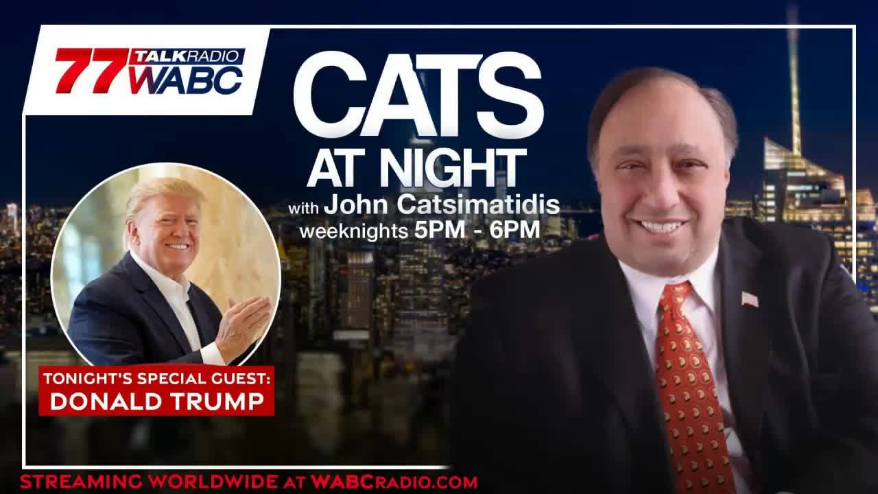September 27th, 2022: President Donald J. Trump sits down with John Catsimatidis Cats at Night Show