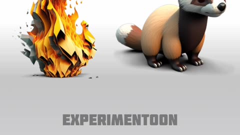 Fire + Ferret 🔥 | Animal Fusion - Animash