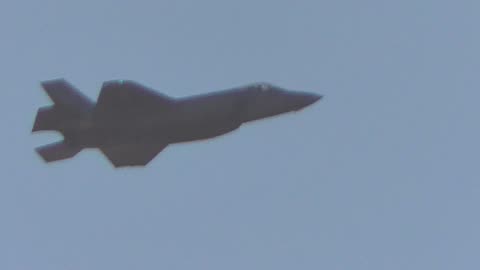 Low flying F35s circling like sharks on Sept 20th 2018