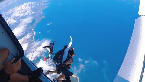 skydiving