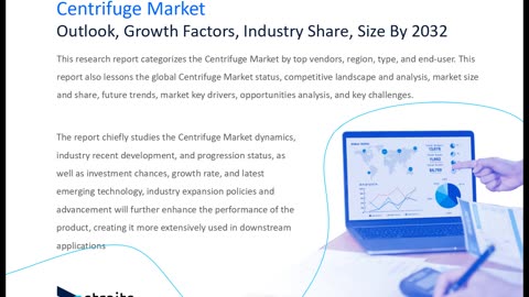 Centrifuge Market Size, Share, Trends, and Future Scope: Forecast