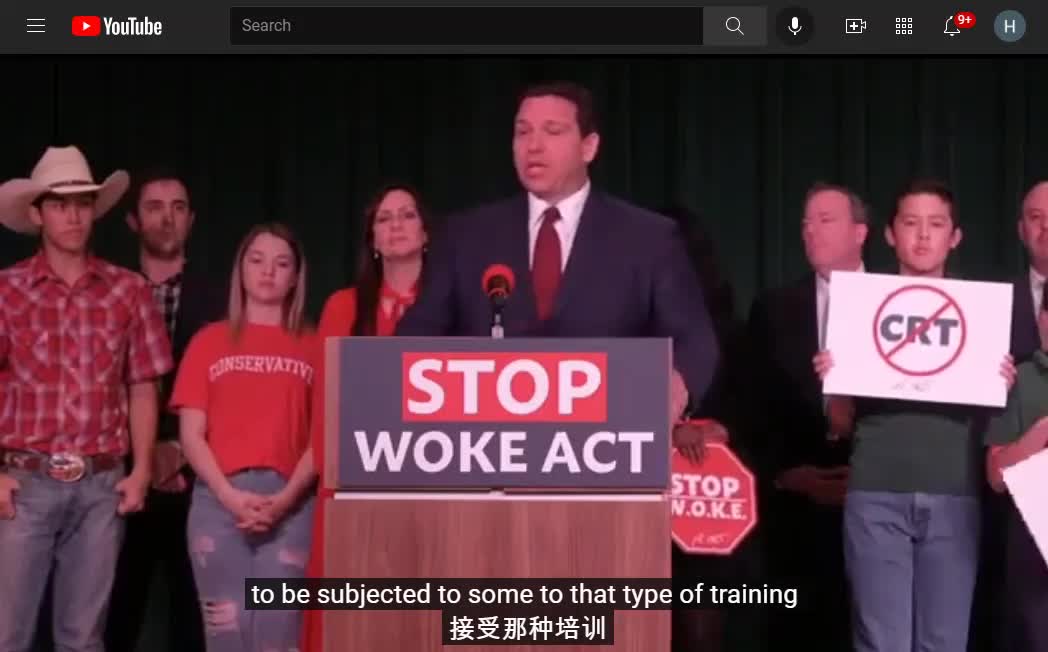 Florida Governor DeSantis fights with legislation to ban CRT