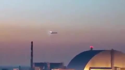 UFO OVER A AIRPORT