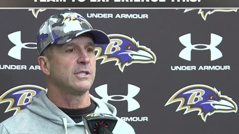 John Harbaugh reacts to Michigan win #shortsvideo#news#football#ravens#michigan#shorts