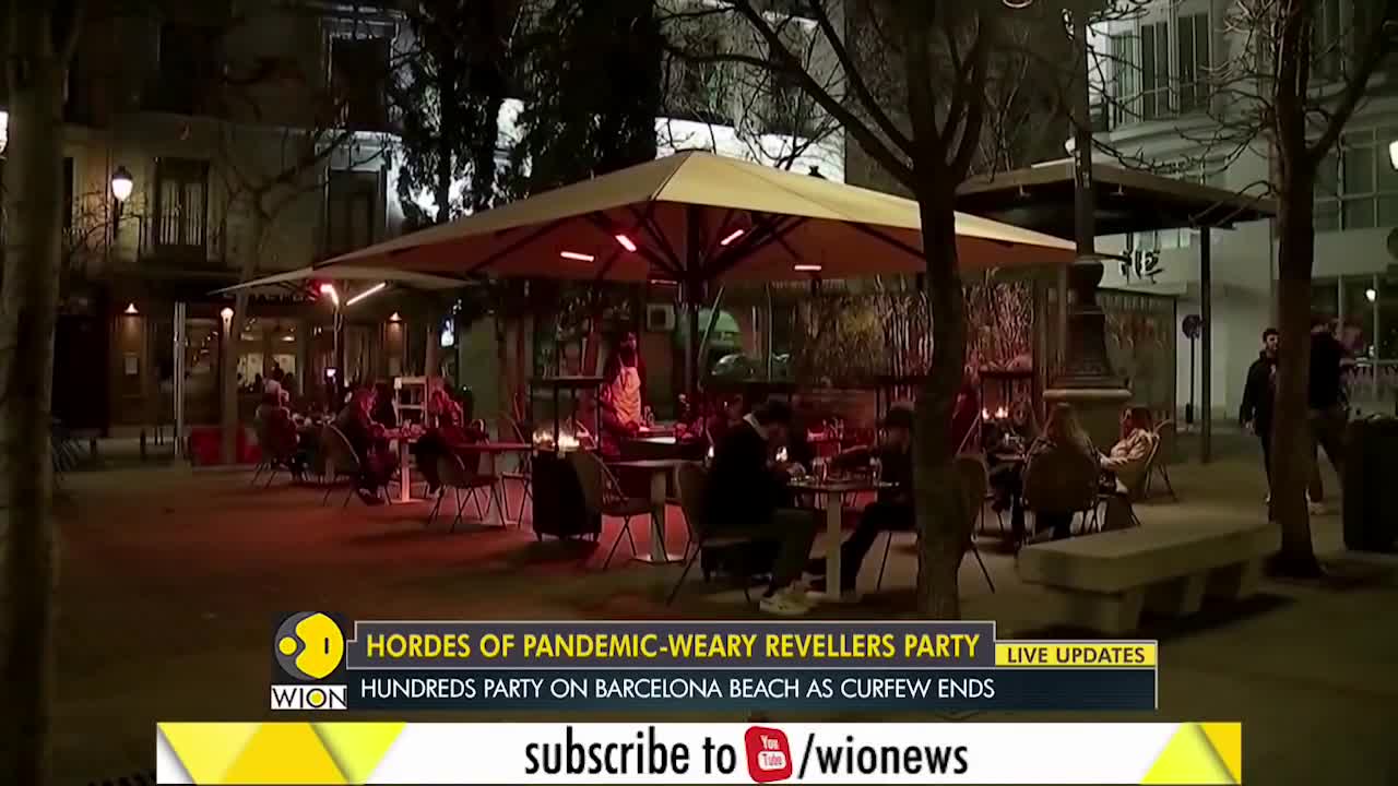 Spain: Barcelona residents celebrate end of emergency | COVID-19 | Latest World English News | WION