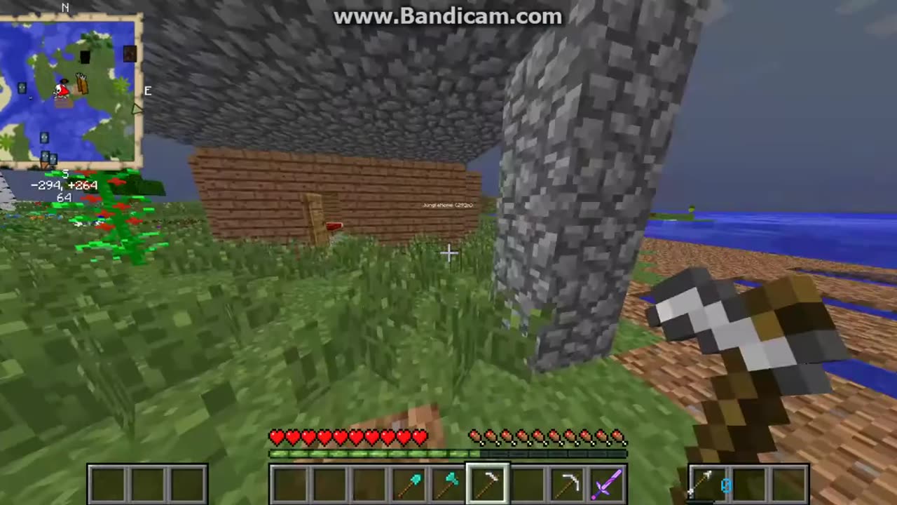 Minecraft Tornado mod survival Ep 8 Fresh New Start