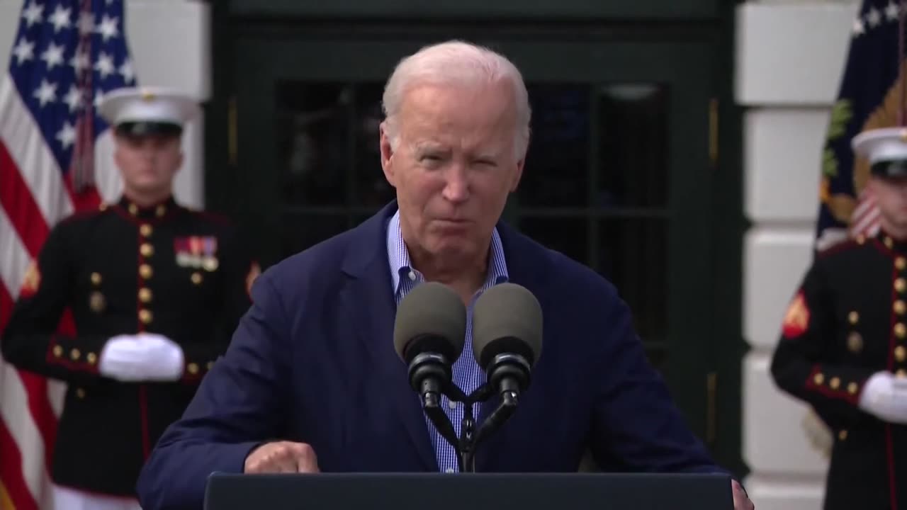 Joe Biden celebrates 4th July at the White House