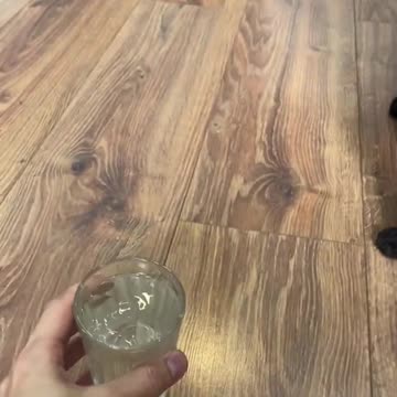 This cat has its own funny ritual before drinking water