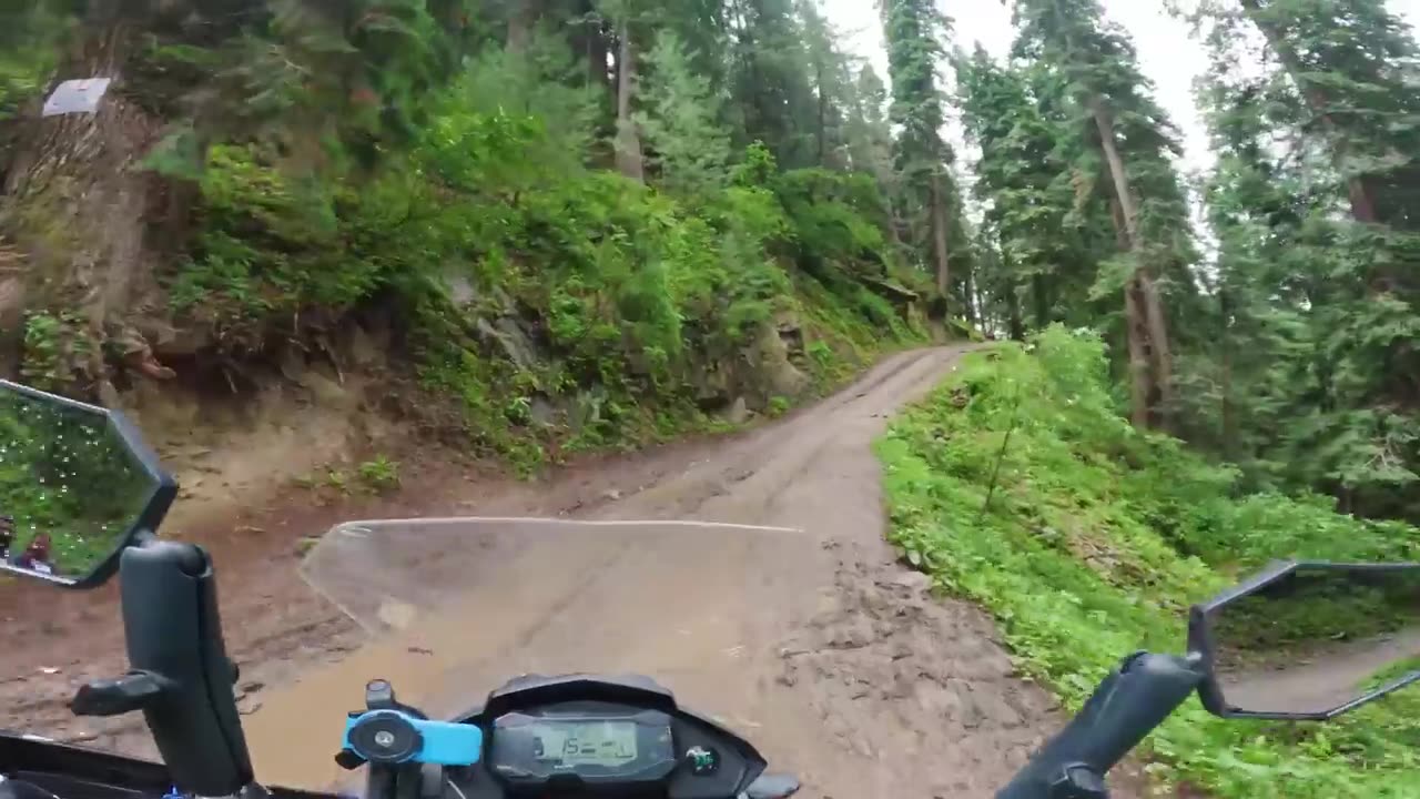 Heavy Rain in Sharan Forest and a Difficult Ride to Naran 🇵🇰 EP.03 | North Pakistan Motorcycle Tour