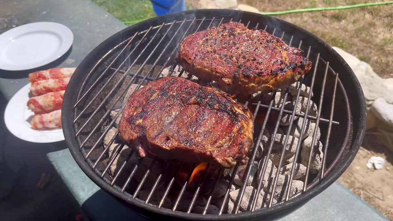 Pastor and Wife - Labor Day weekend grillin'