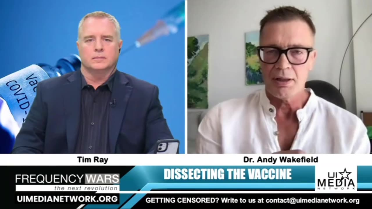 Bombshell Dr Andy Wakefield Dissecting The Truth of Covid-19 mRNA Vaccines Agenda Medical Investigation