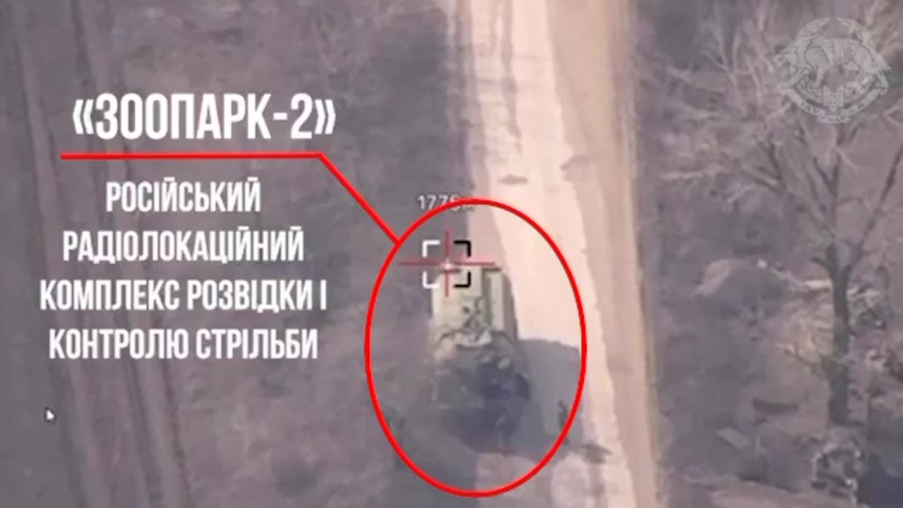 Ukrainians Track and Destroy Russian Missile System