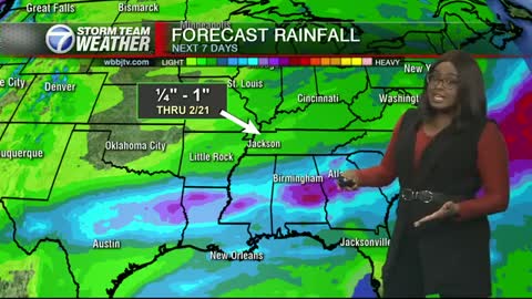 WBBJ with Corallys Ortiz Forecast