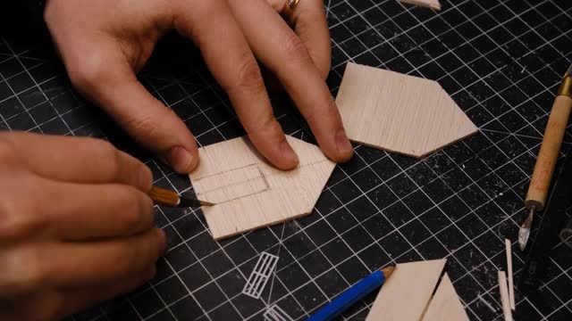 【Model making】Build a western town, handmade, three episodes.