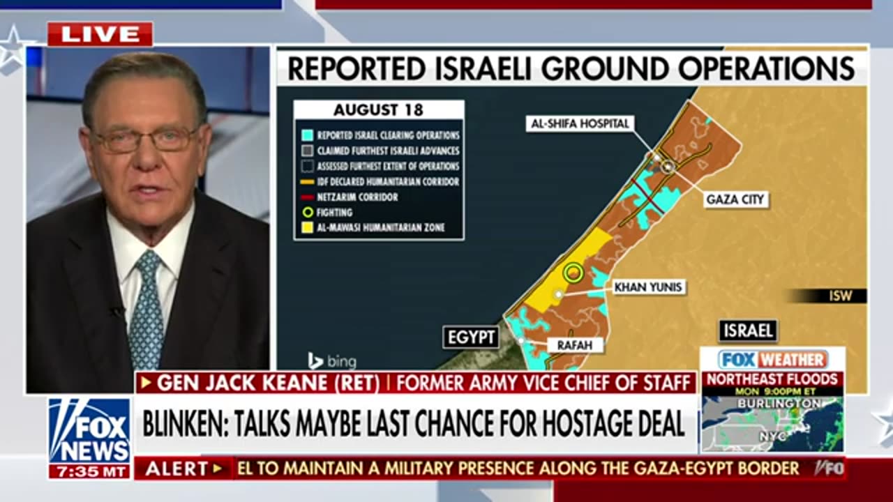 FOX NEWS GENERAL Jack Keane This is what Hamas really wants