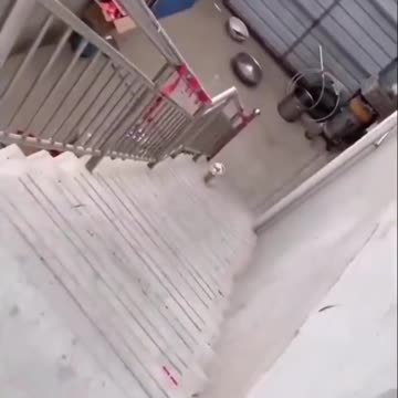 This is why cats have 9 lives 😭 😭