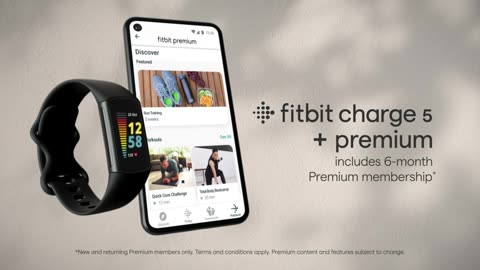Fitbit Charge 5 Advanced Health & Fitness Tracker with Built-in GPS