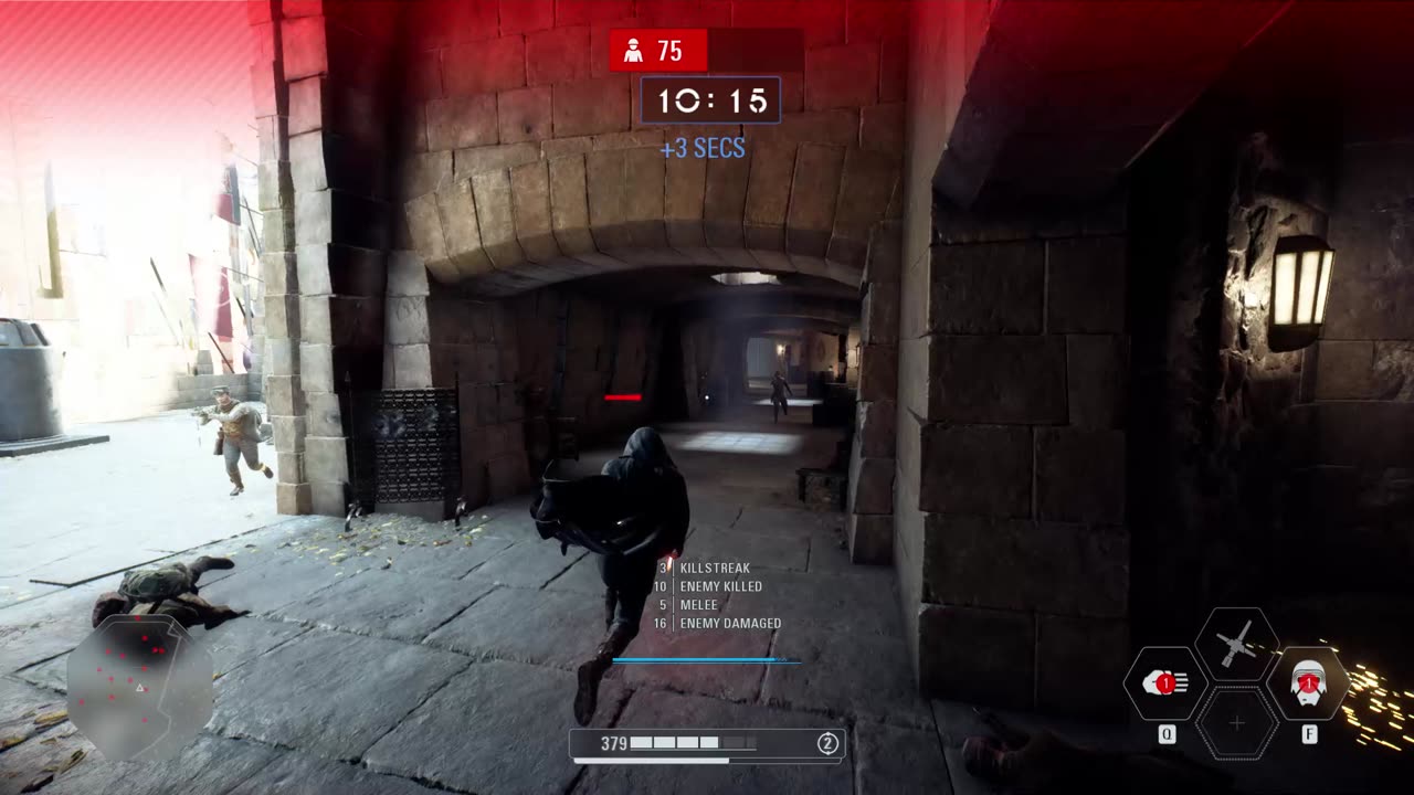 Star Wars Battlefront II: Arcade Onslaught Kylo Ren Takodana Gameplay