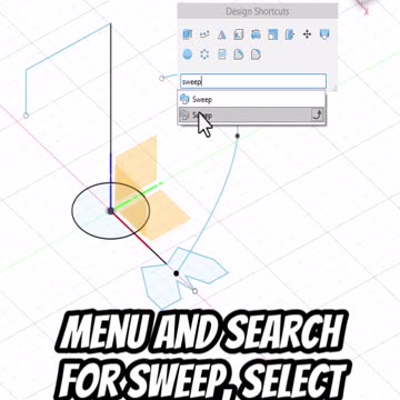 Fusion 360: Sweep