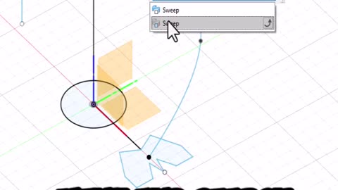 Fusion 360: Sweep