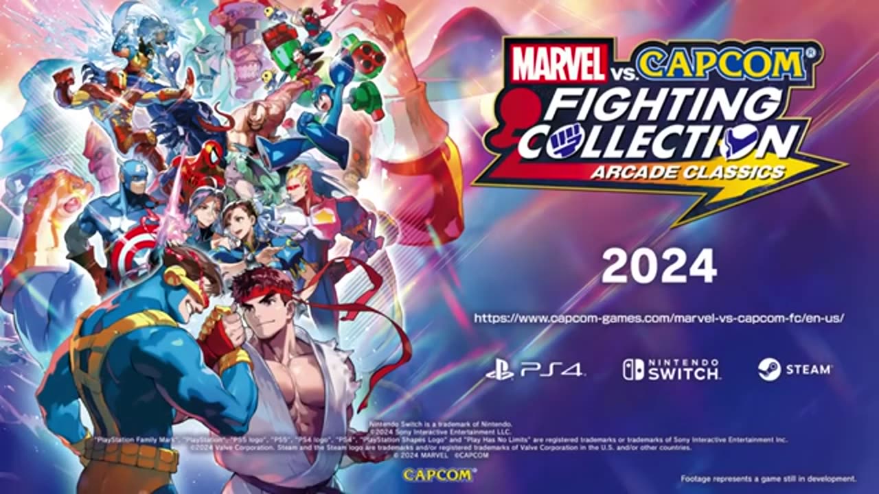 Marvel vs. Capcom Fighting Collection: Arcade Classics - Official X-Men Children of the Atom Trailer