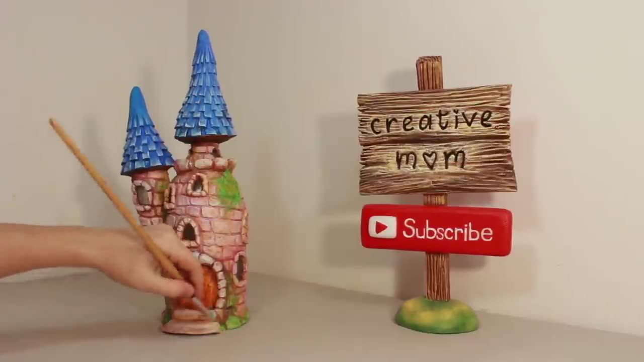 ❣DIY Fairy Castle Lamp Using a Coke Plastic Bottle❣