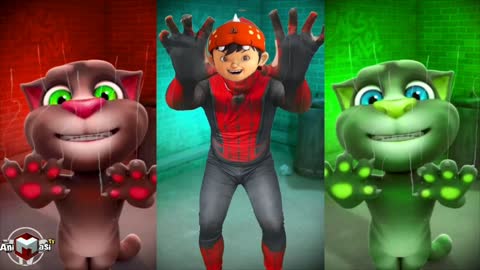 Marvelous BOBOIBOY - Spiderman custom-talking tom Amusing - Animasi kartun