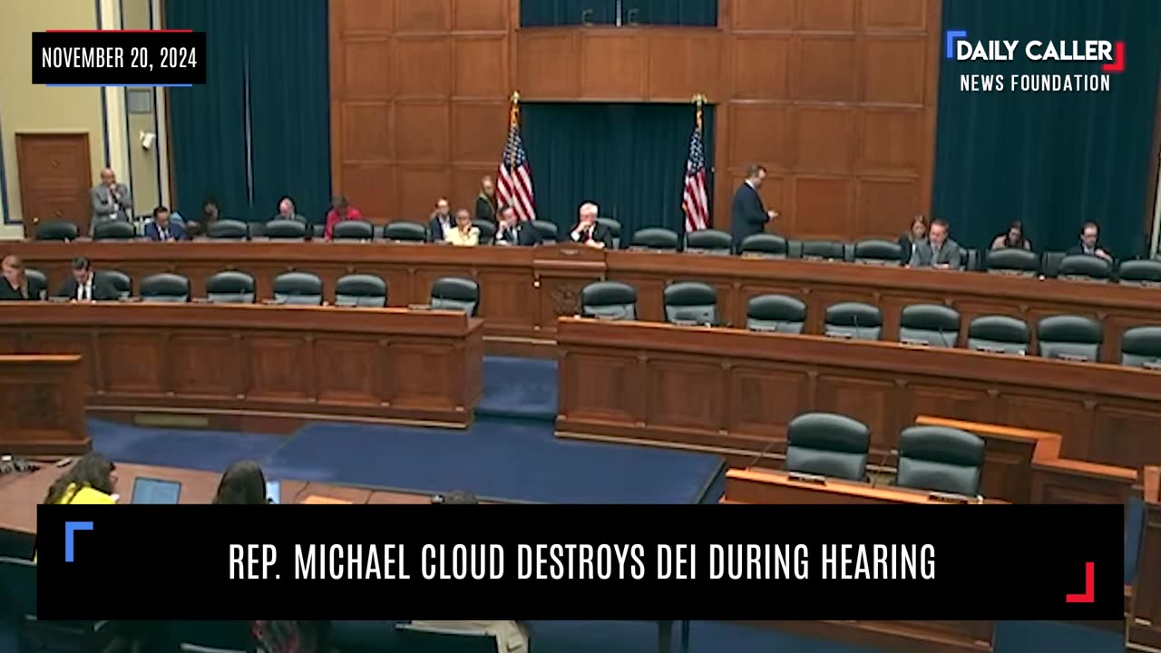 Rep. Michael Cloud Destroys DEI During Hearing