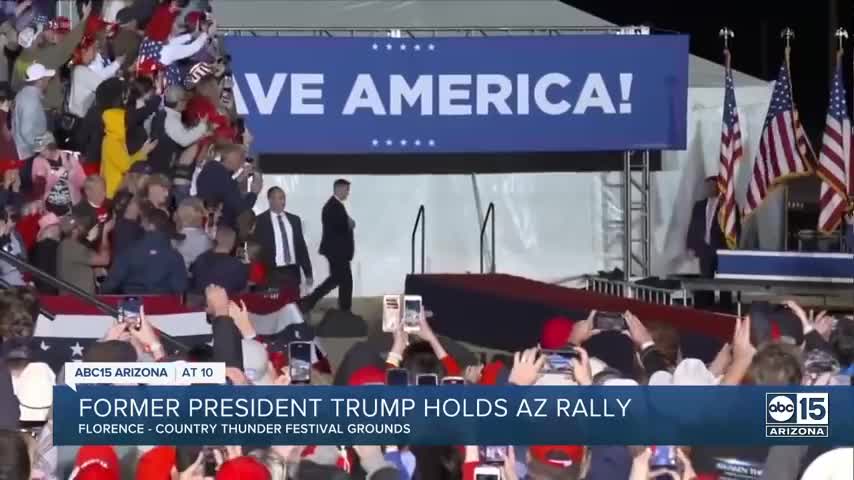 Fast checking: Former President Donald Trump's AZ rally