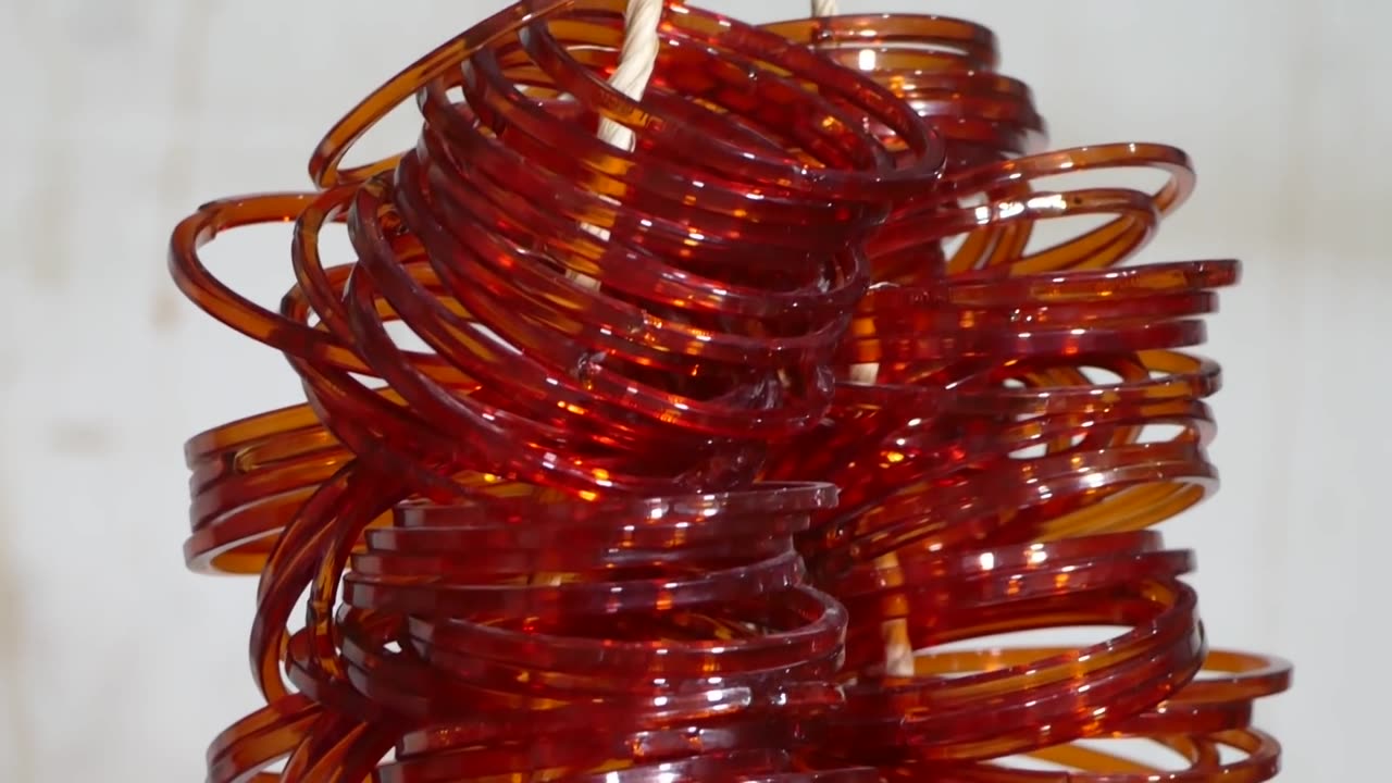 The spectacular art of making glass bangles