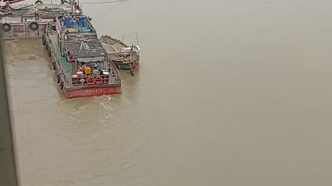 The Ganga river in India,Bihar Patna