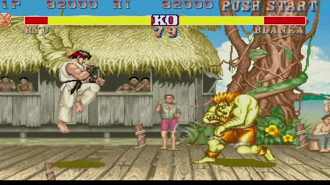 Ryu vs Blanka