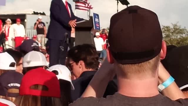 My First Trump Rally 4