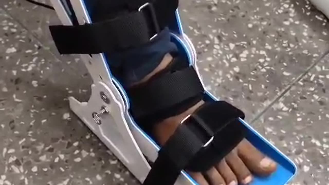 Ankle CPM ( Continous Passive Motion ) Device For Ankle Physiotherapy and Rehabilitation