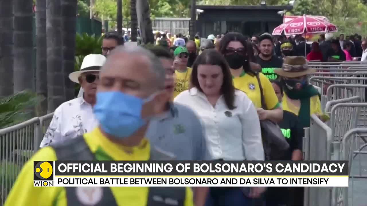 Brazilian President Jair Bolsonaro officially launches his re-election campaign | World News