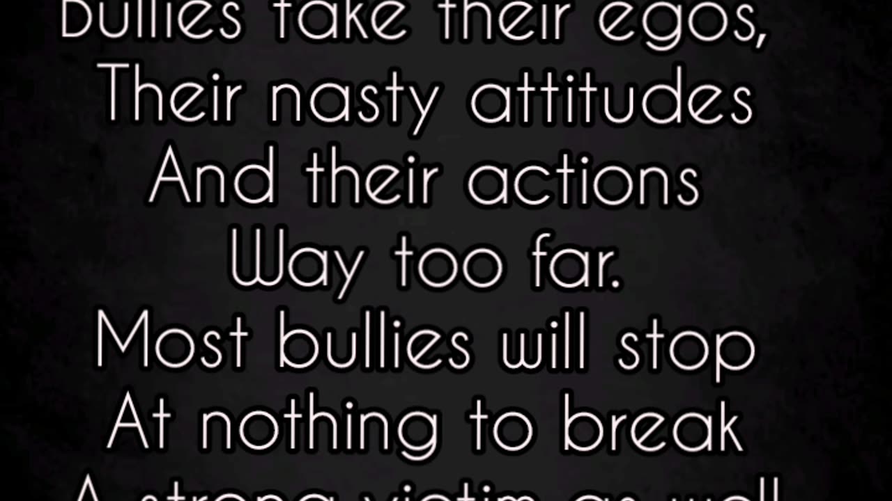 When Bullies Go Over The Top To Pursue Victims, Bullies And Their Actions WILL Be EXPOSED!