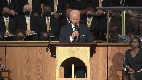 Churchgoer Shakes Head As Biden Embarrasses America