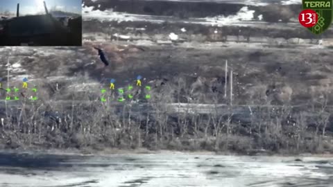 Ukrainian fighters entered the trench where the _Wagners were