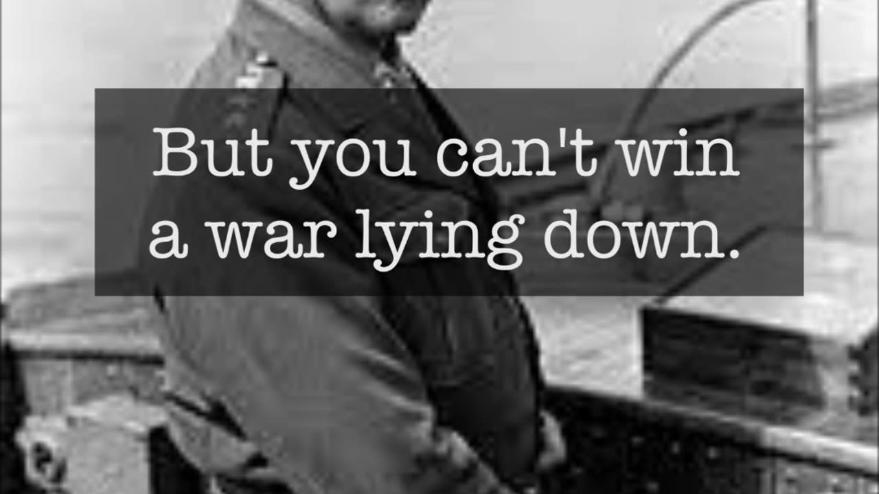 Nov 6, 2024 Gen. Patton quotation of the day (3rd Army Speech cont.) #leadership #staind