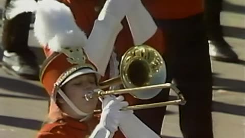 January 1, 1988 - Fort Wayne's Northrop High School Band in Tournament of Roses Parade