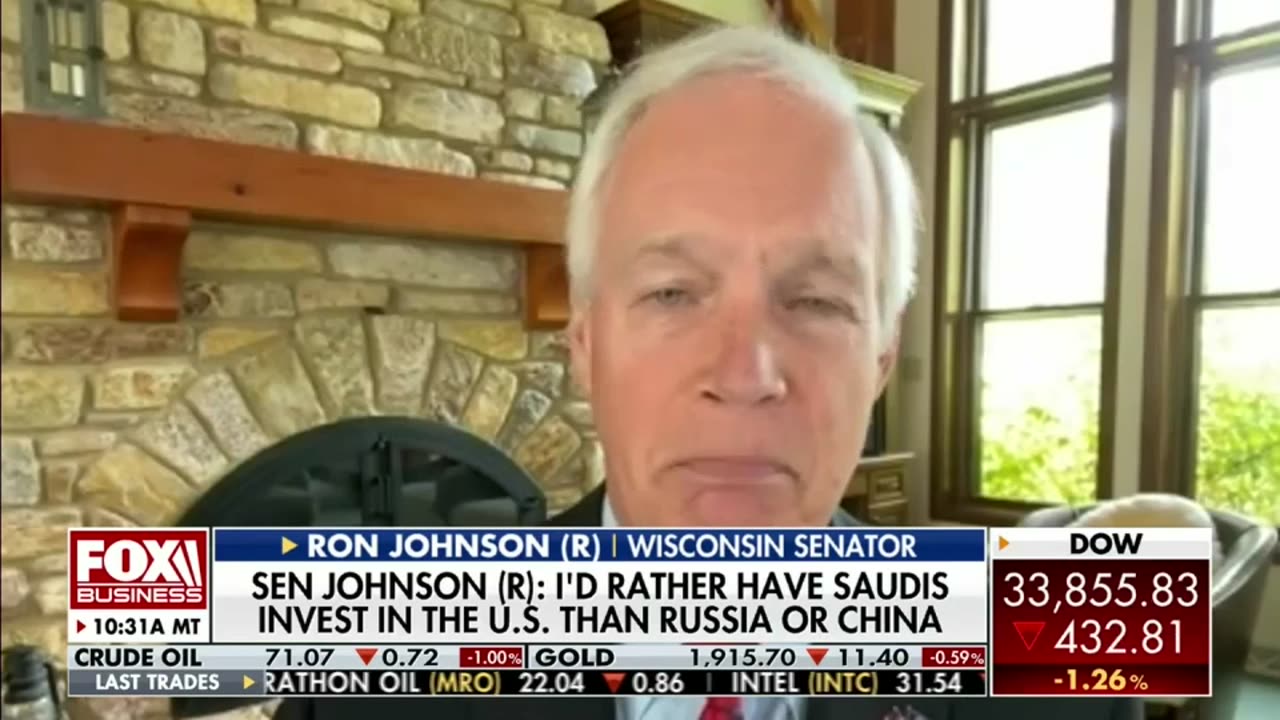 Senator Ron Johnson on Cavuto Coast to Coast 7.6.23