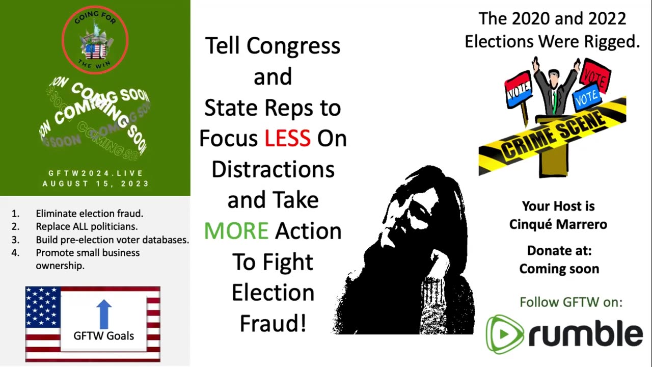 Republicans Are Falling For Distractions Which Stop Congress From Fixing Election Fraud