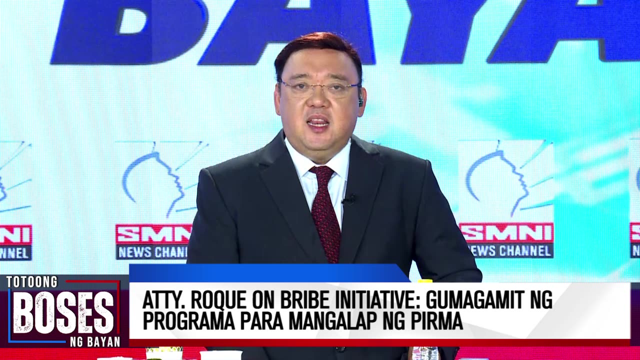 Atty. Roque on Bribe Initiative: Gumagamit ng programa para mangalap ng pirma